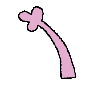 Right button pressing paw